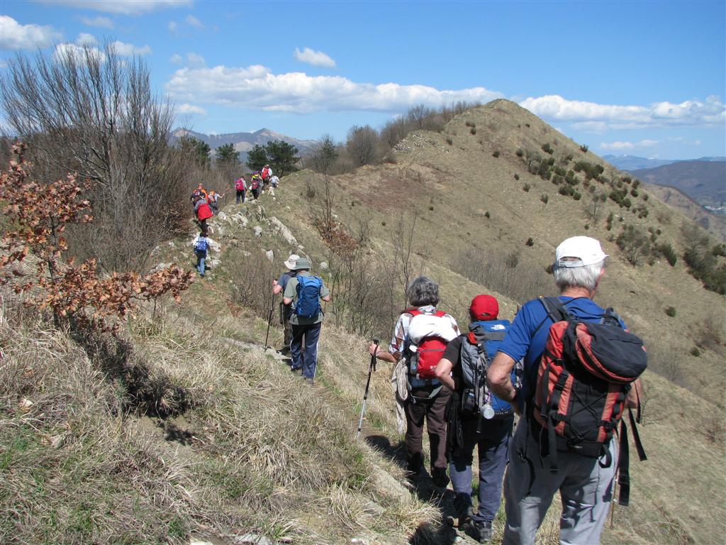 Dino e Patrizia Dal Colle di Creto al Passo della Scoffera