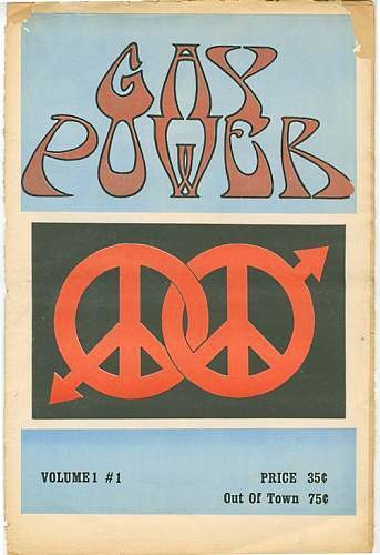 Gay Power. v.1, no. 1. New York, 1969.