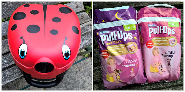 A Day Out While Potty Training with Huggies® Pull Ups Ladybird My Carry Potty