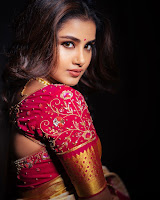 Anupama Parameswaran Latest Photo Shoot in Saree HeyAndhra.com