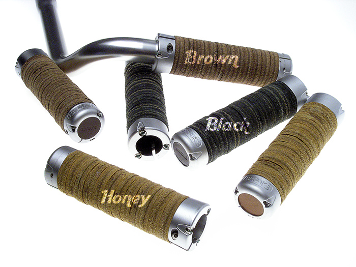 CHOO HO LEONG (CHL) Bicycle Brooks Leather Ring Grips