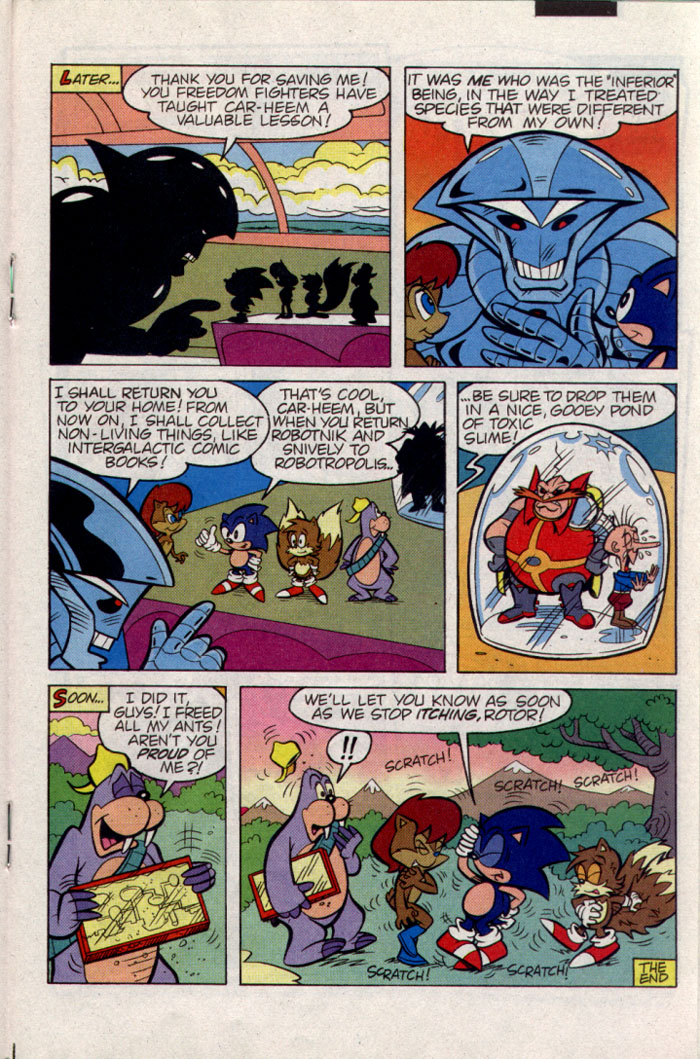 Read online Sonic The Hedgehog comic -  Issue #23 - 16