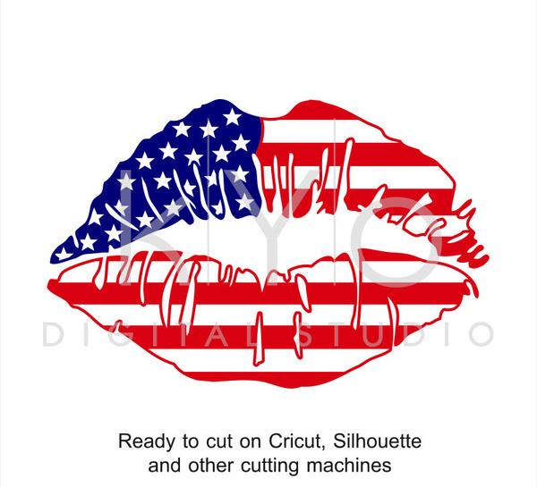 Download Fourth Of July Monogram Svg For Silhouette SVG, PNG, EPS, DXF File