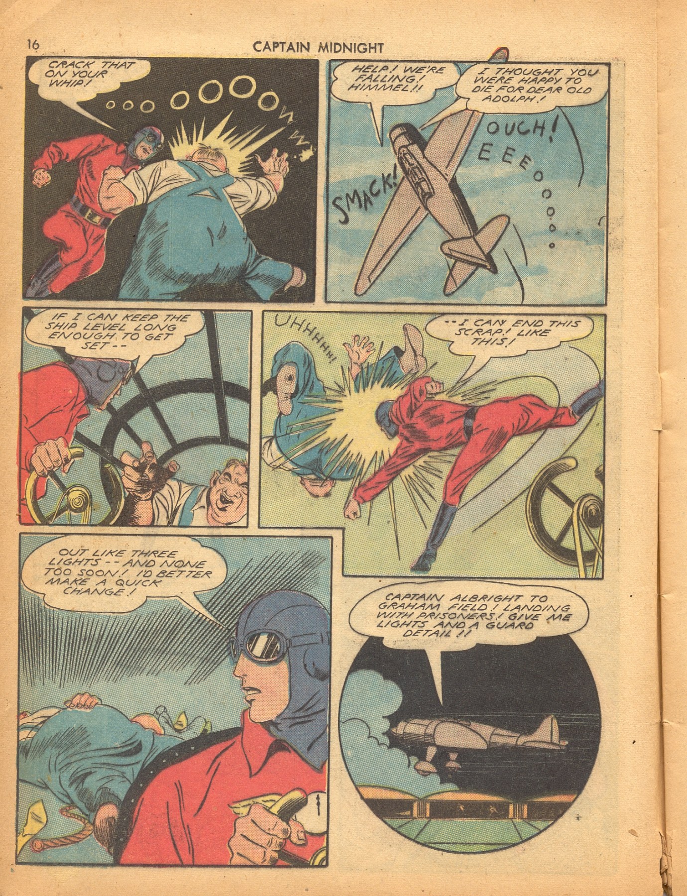 Read online Captain Midnight (1942) comic -  Issue #4 - 17