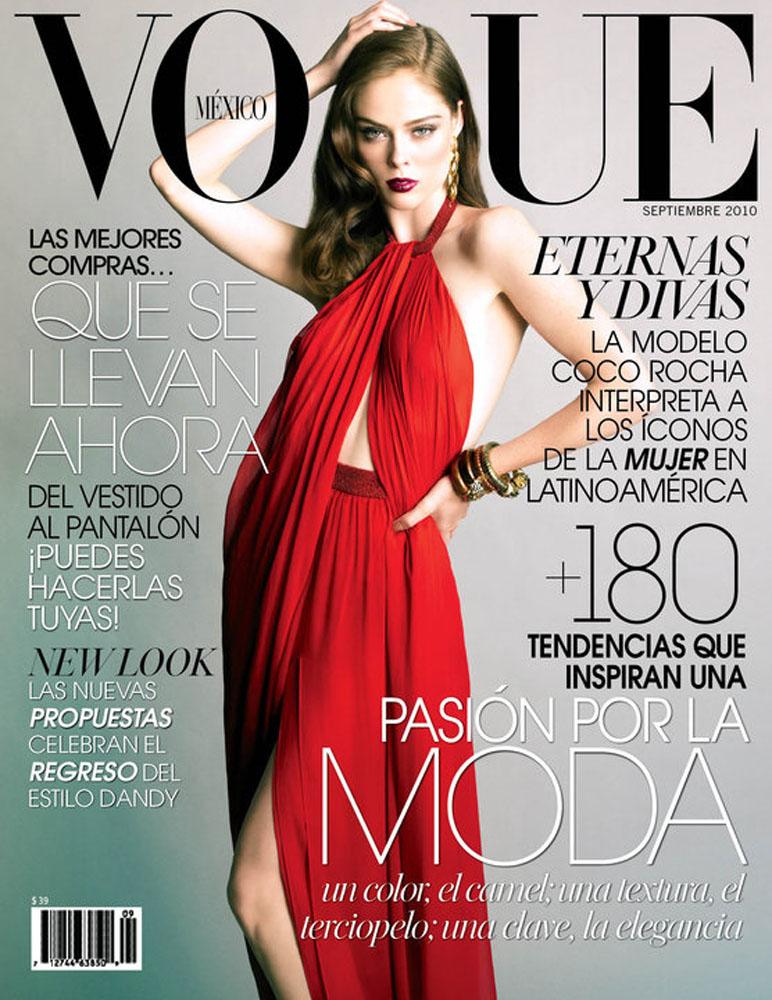 Vogue's Covers: Coco Rocha