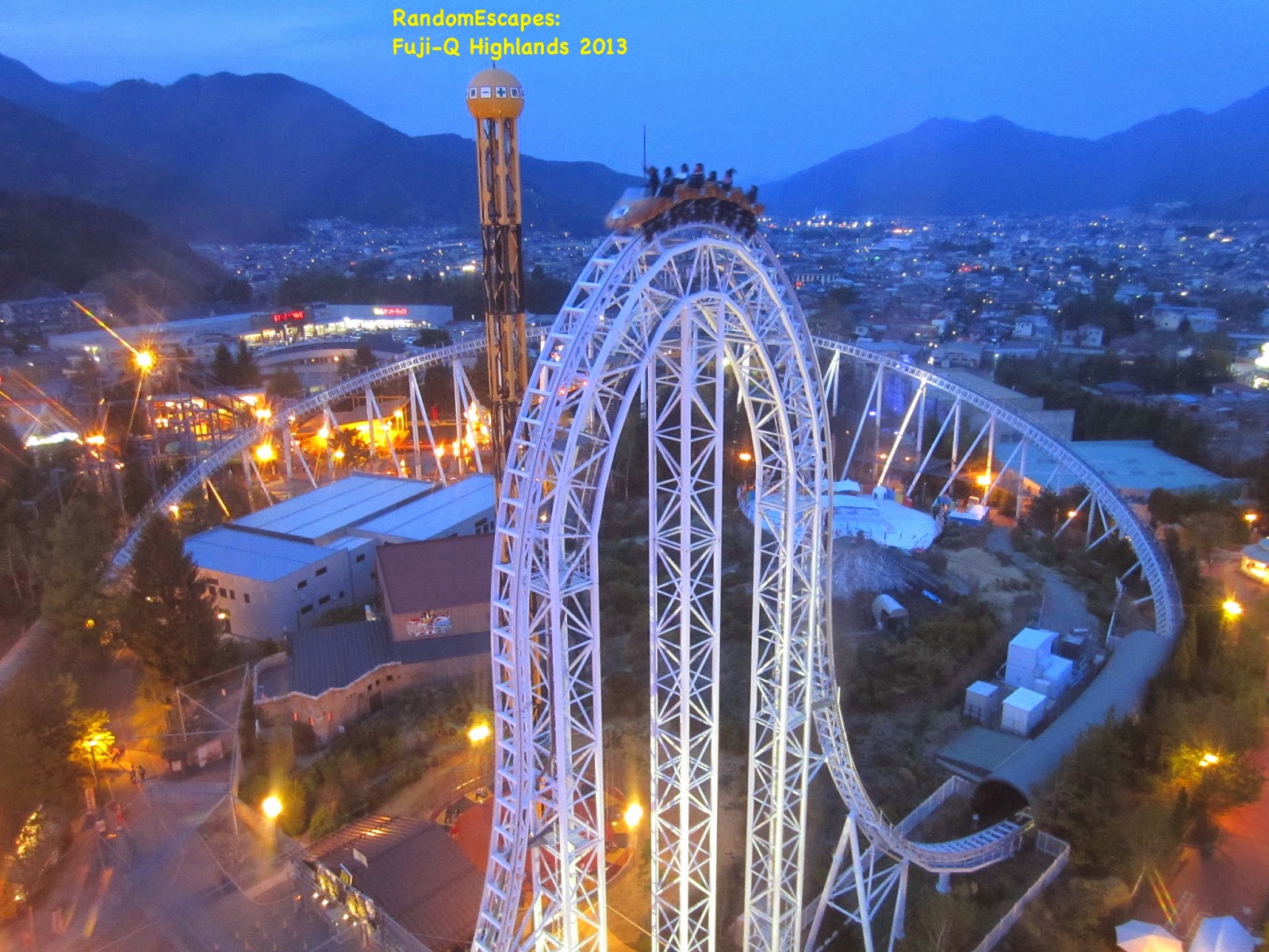 RANDOM ESCAPES: Fuji-Q Highlands: Home of Roller Coasters