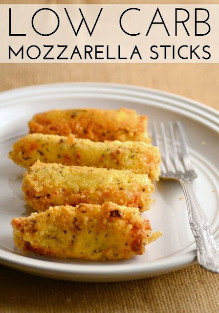 Low Carb Mozzarella Sticks
