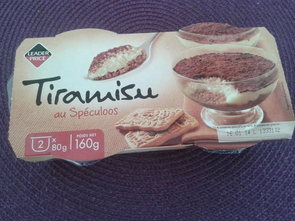 ♥ Test produit : Le Tiramisu au Spéculoos de Leader Price ♥