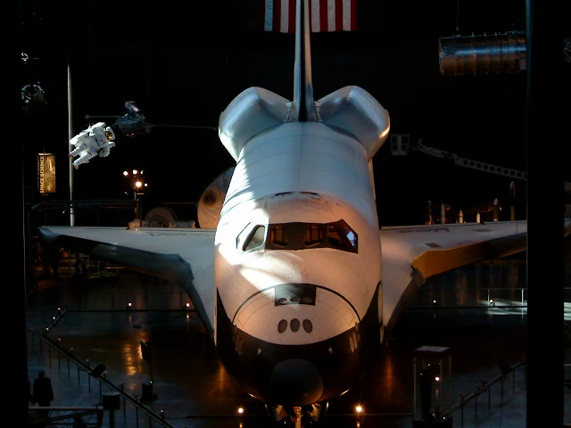 space-shuttle スペースシャトル（モックアップ）