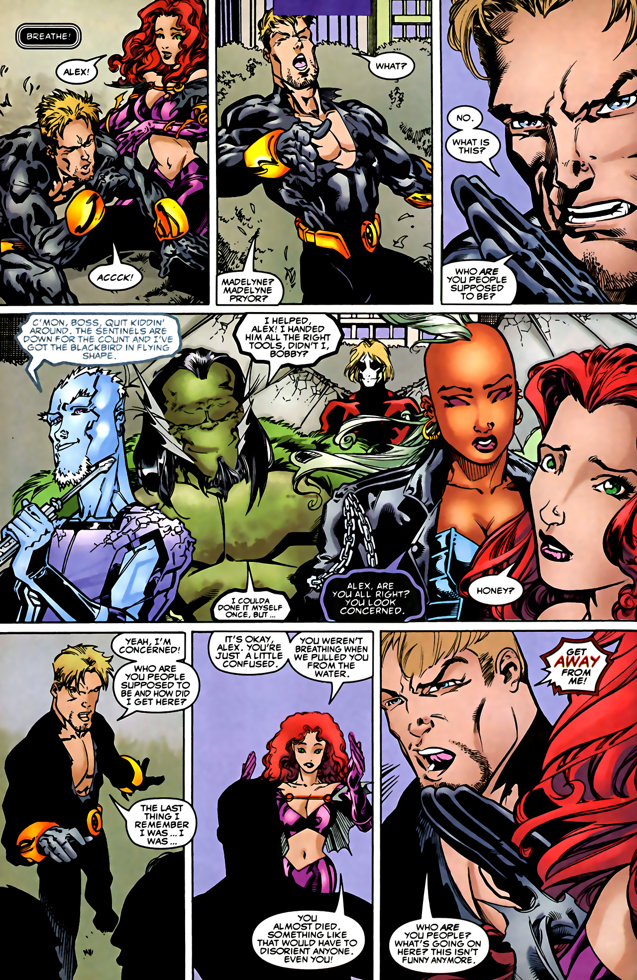 Read online Mutant X comic -  Issue #1 - 11