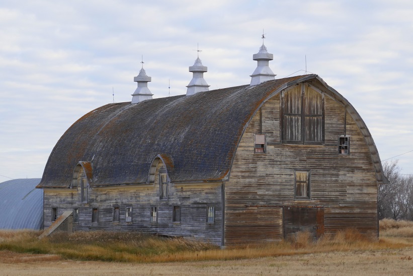The view from here Barn with Three Cupolas