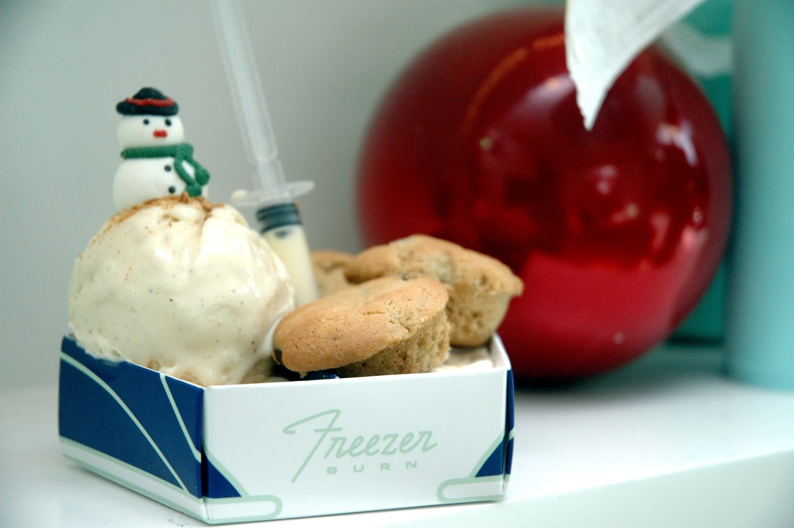 DUDE FOR FOOD Christmas at Freezer Burn...