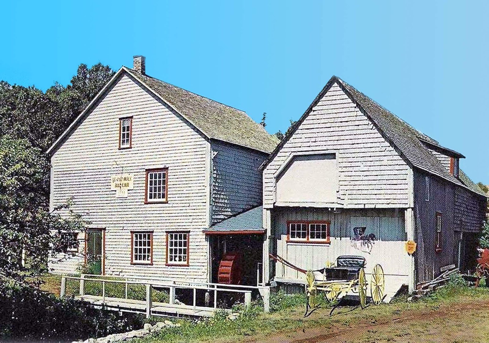 P.E.I. Heritage Buildings Johnstone Mill, Long River long since gone