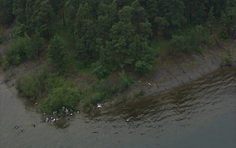News, Photos: Utoya Island massacre photo: youth camp shooting pics
