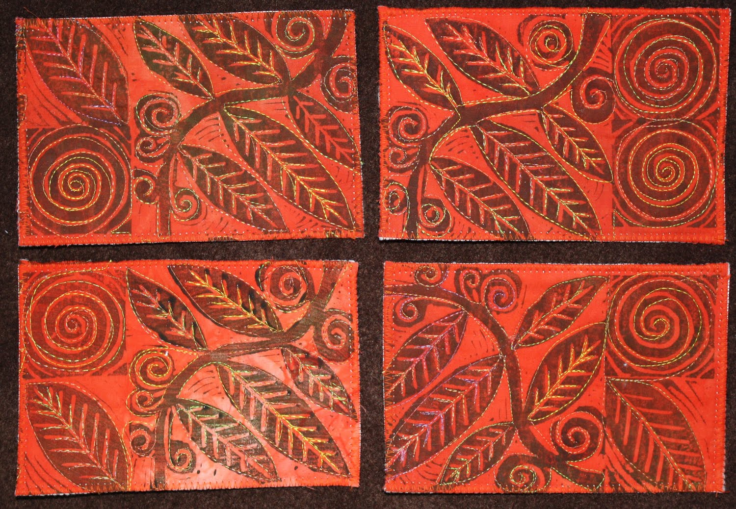 Living and Dyeing Under the Big Sky: Mail Art Project - Week Thirty Six