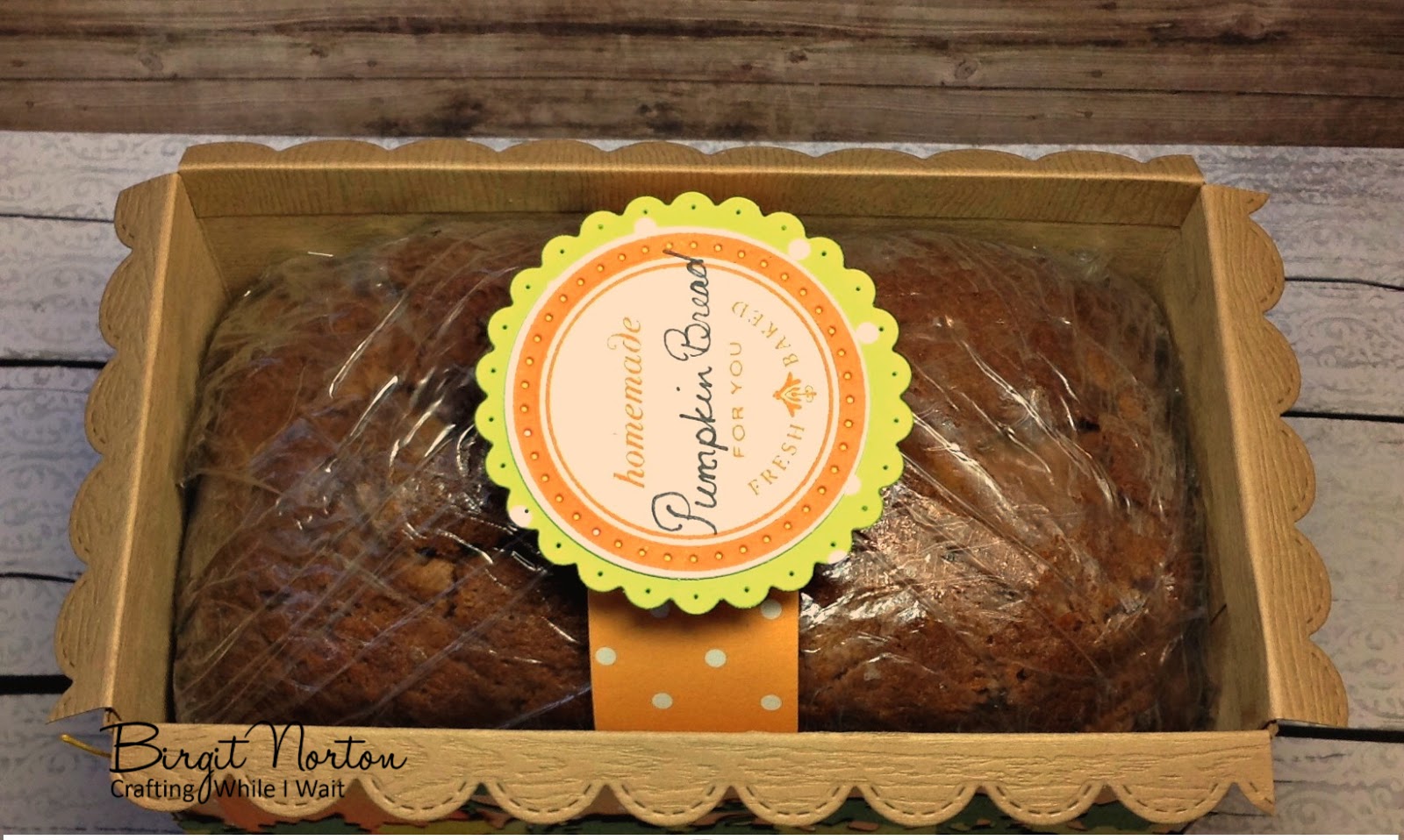 Crafting While I Wait Mini Loaf Box Gift Idea TupeloDesignsLLC