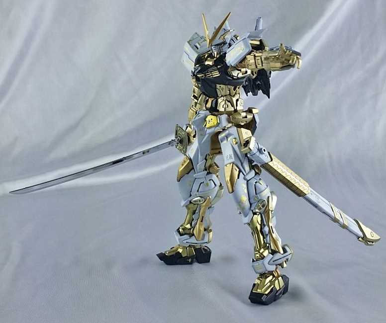 GUNDAM GUY RG 1/144 Gundam Astray Gold Frame Painted Build