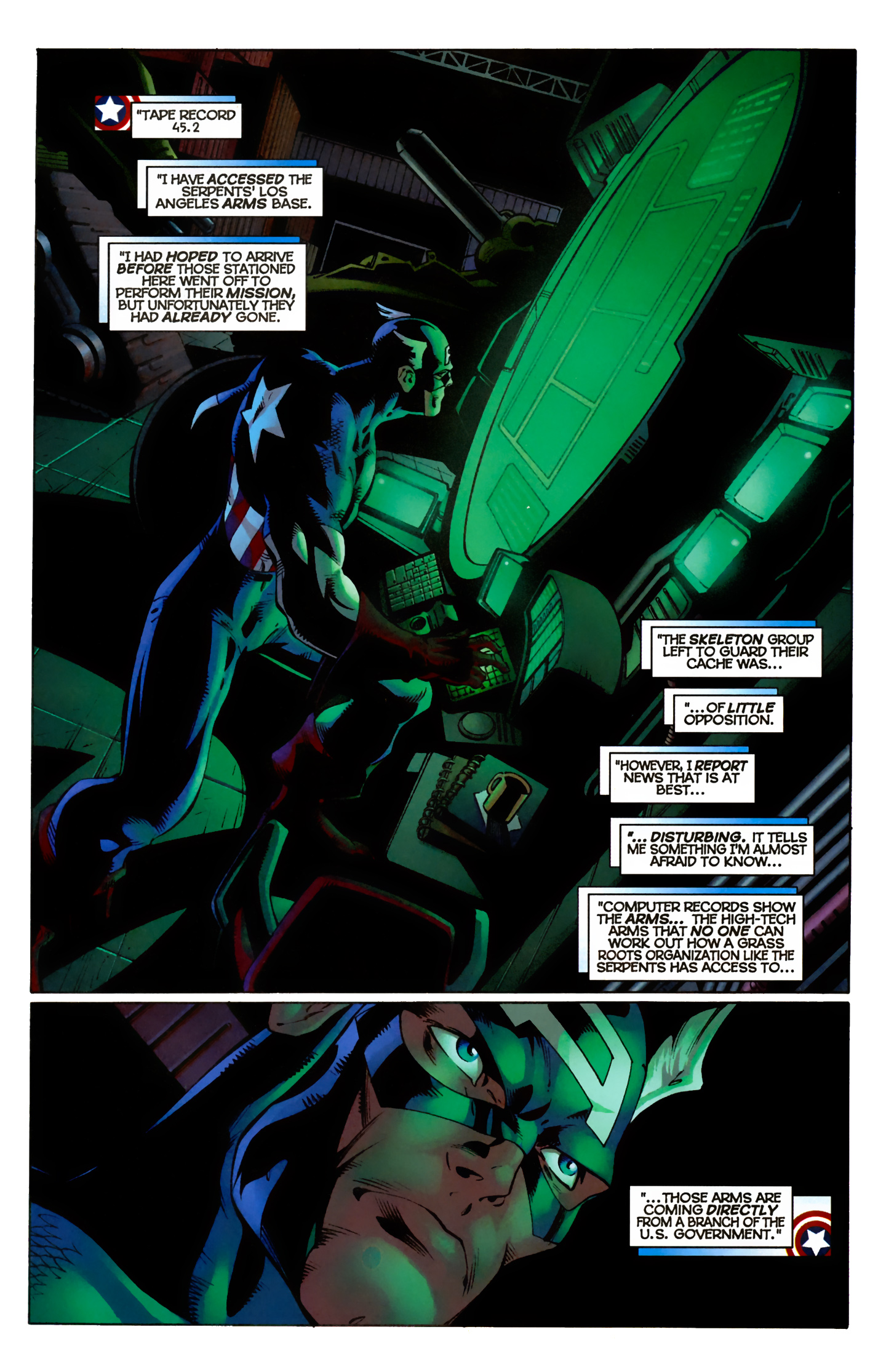 Read online Captain America (1996) comic - Issue #9 - 11