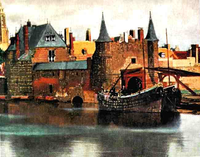 Melusine LE PETIT PAN DE MUR JAUNE Marcel Proust Vue de Delft de Vermeer. De ELSA CARAVANA Melusine LE PETIT PAN DE MUR JAUNE Marcel Proust Vue de Delft de Vermeer. De ELSA CARAVANA