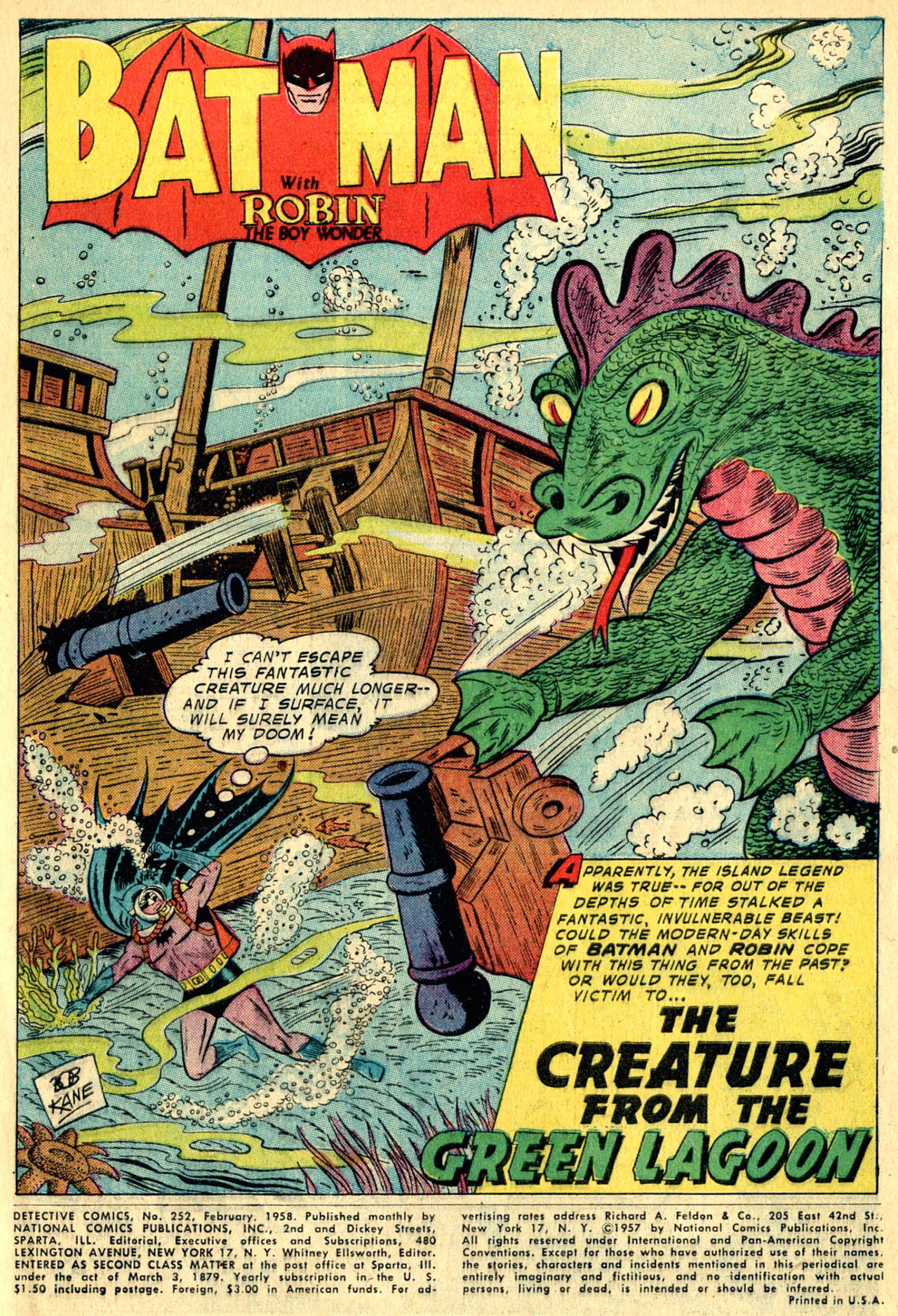 Read online Detective Comics (1937) comic -  Issue #252 - 3