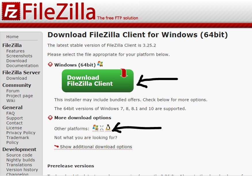 File version перевод