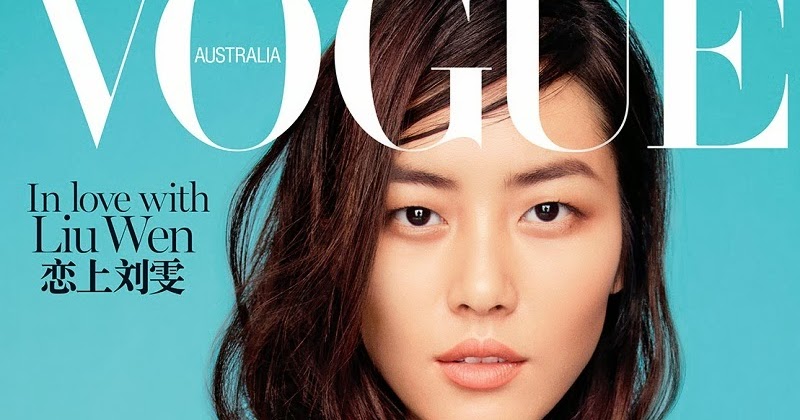 ASIAN MODELS BLOG: MAGAZINE COVER: Liu Wen for Vogue Australia ...