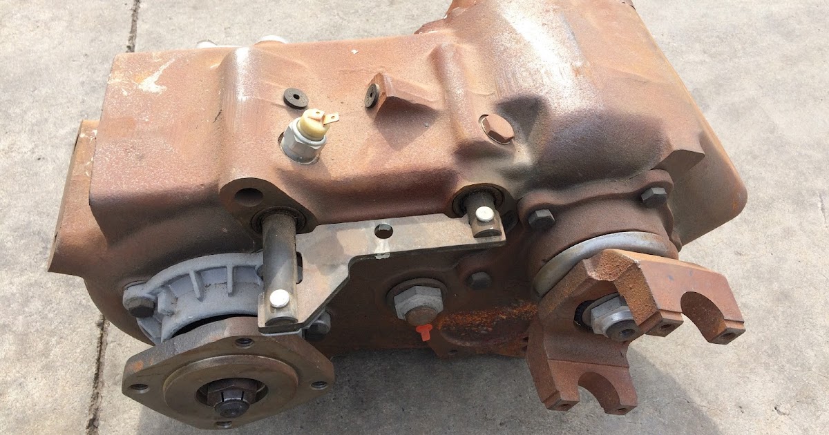 CHRISTIE PACIFIC MACHINERY NEW AND USED NEW PROCESS NP 205 TRANSFER CASE