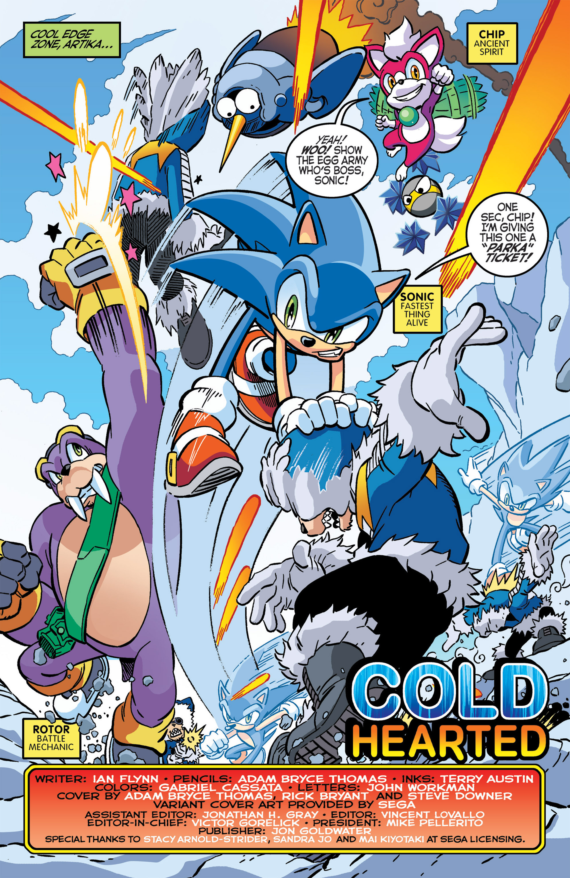 Read online Sonic The Hedgehog comic -  Issue #276 - 3