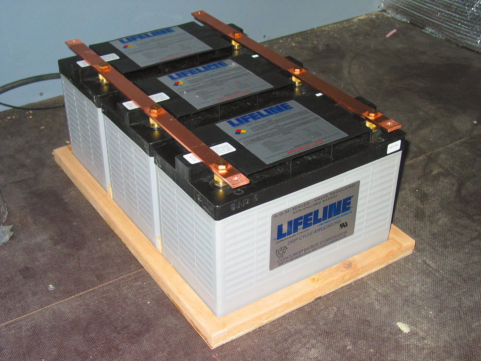 Marine Battery Bus Bar