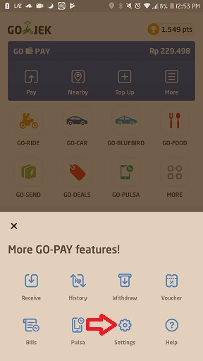 Cara Mengetahui Pin Gopay Android On Top