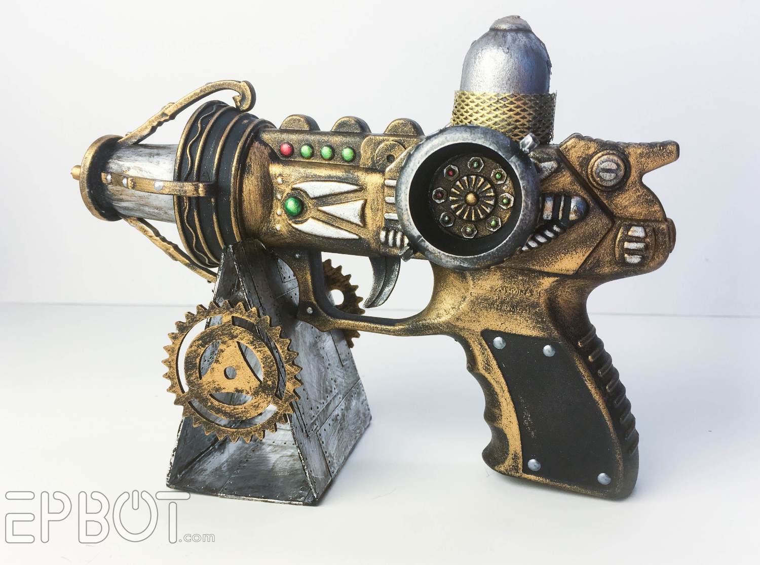 EPBOT Quick Craft Ray Gun Stand From Cardboard