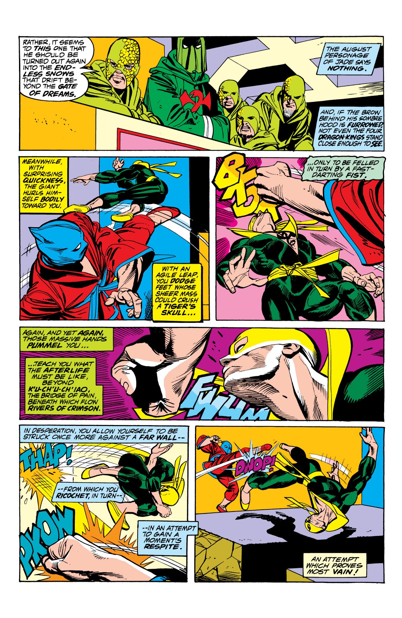 Read online Marvel Masterworks: Iron Fist comic -  Issue # TPB 1 (Part 1) - 18