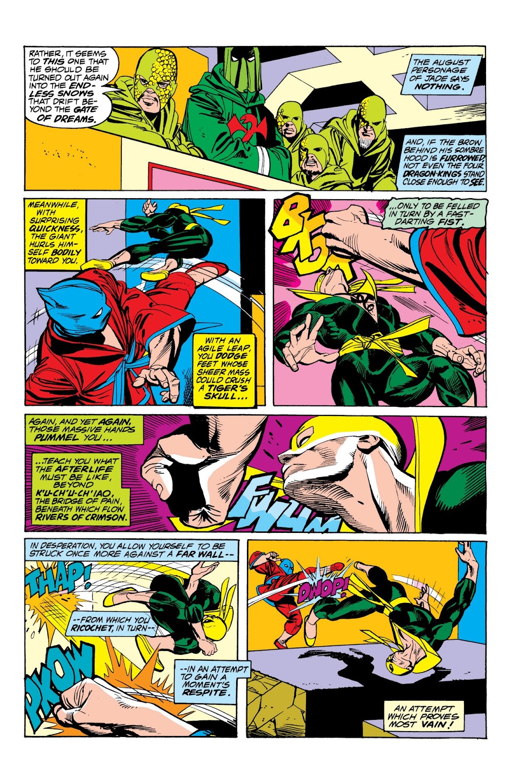 Marvel Masterworks: Iron Fist issue TPB 1 (Part 1) - Page 18