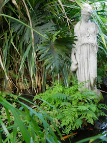Centennial Park Conservatory statue tropical house by garden muses-not another Toronto gardening blog