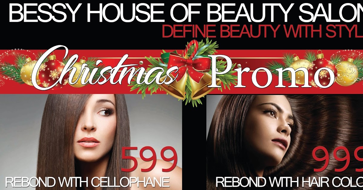 SALON CHRISTMAS PROMO SAMPLE DESIGN Get Layout