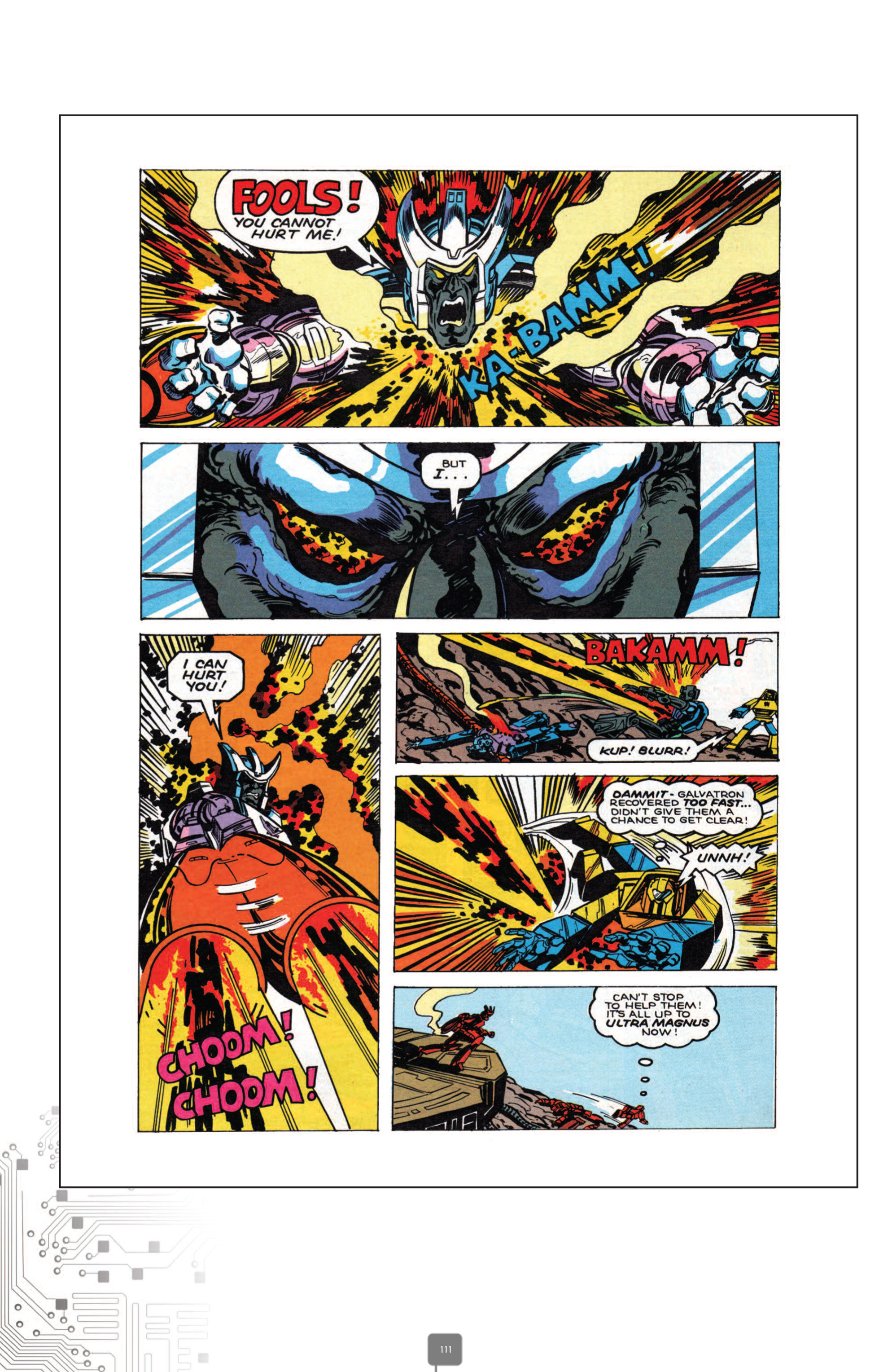 Read online The Transformers Classics UK comic -  Issue # TPB 4 - 111