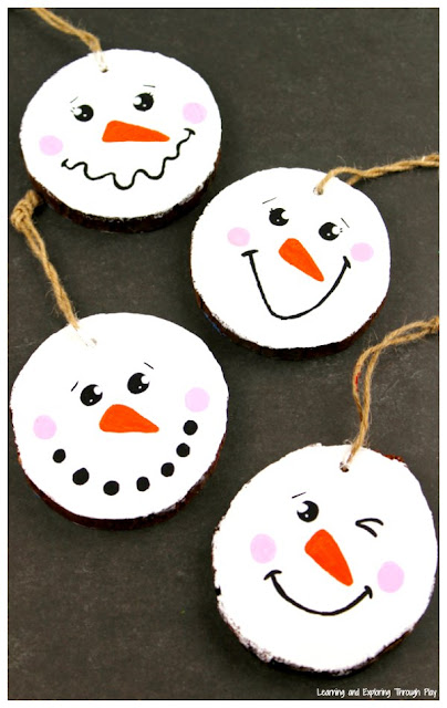 Snowman Winter Crafts for Preschoolers