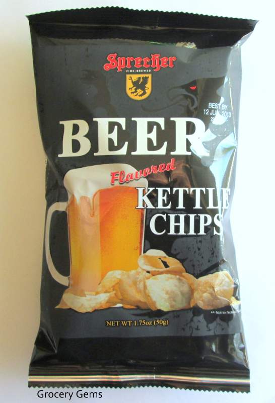 Grocery Gems Sprecher Beer Flavoured Kettle Chips Review