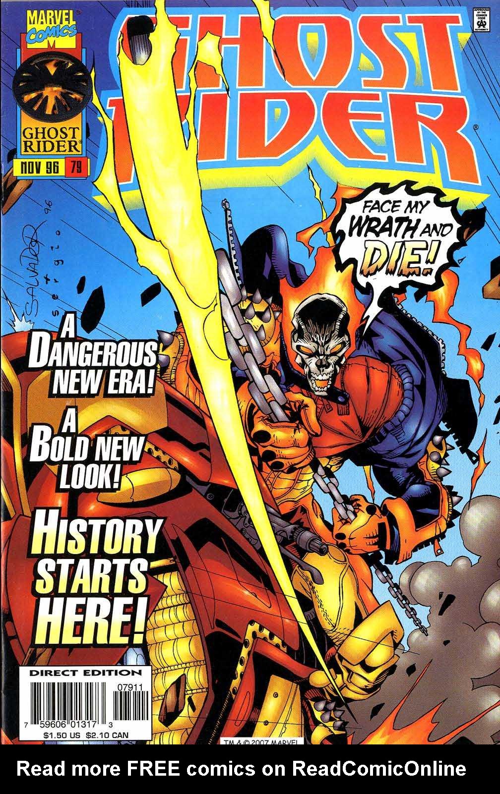 Read online Ghost Rider (1990) comic -  Issue #79 - 1