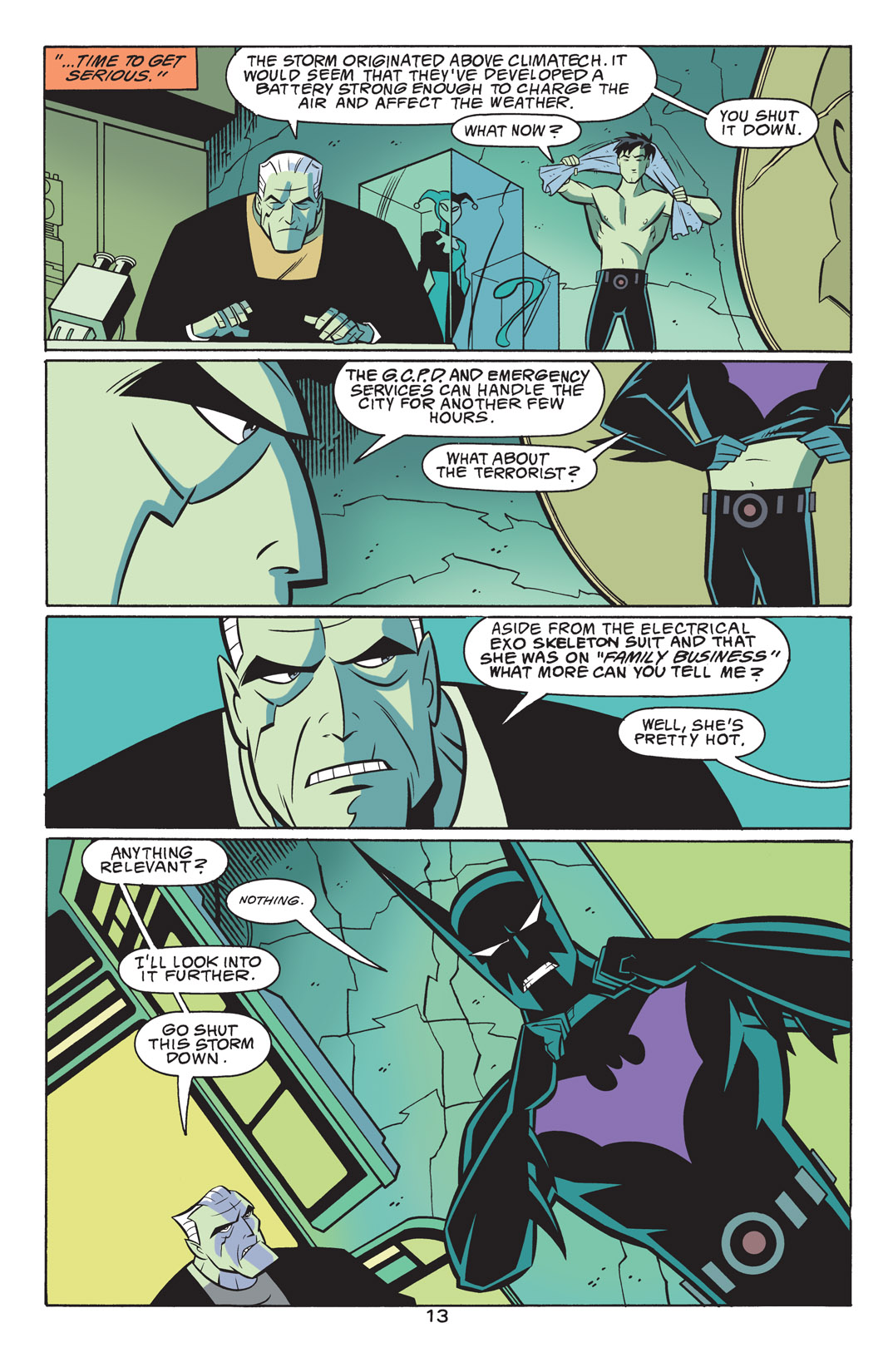 Read online Batman Beyond [II] comic -  Issue #15 - 14