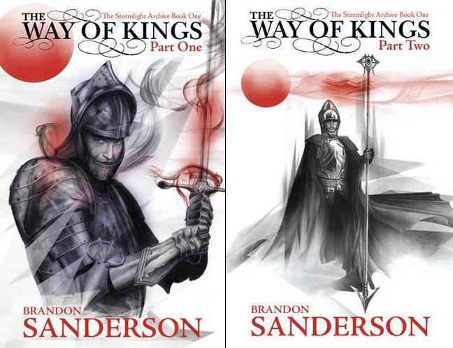 The Wertzone: Cover Art For The Two-Volume Way Of Kings