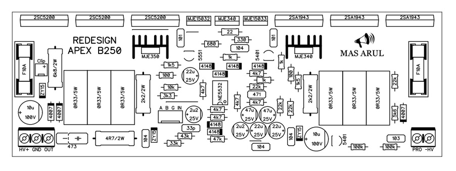 APEX B500 - Api and Upi