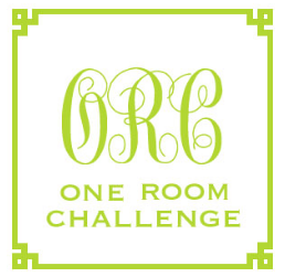 Click here to read about the One Room Challenge (June 27, 2012- August 1, 2012)
