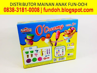 Fun-Doh O' Creamy, fun doh indonesia, fun doh surabaya, distributor fun doh surabaya, grosir fun doh surabaya, jual fun doh lengkap, mainan anak edukatif, mainan lilin fun doh, mainan anak perempuan
