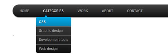Coolest 7 Free Dropdown Menus in HTML5 and CSS3 | Websites Resources ...