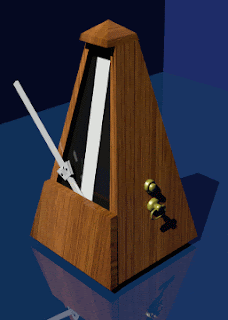A metronome can be a very useful piece of equipment, especially when learning faster, more complicated pieces.