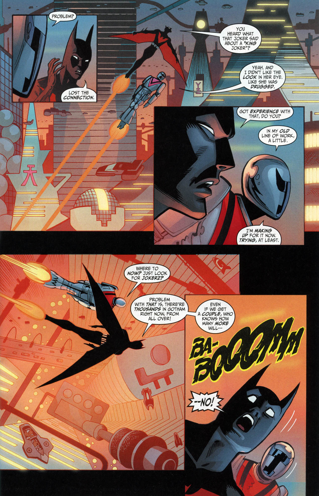 Read online Batman Beyond Unlimited comic -  Issue #8 - 22