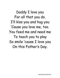 poems for fathers