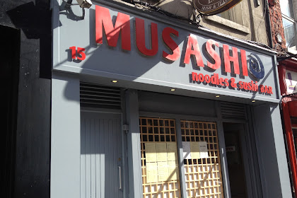 JAPANESE FOOD REVIEW: MUSASHI NOODLE AND SUSHI BAR, CAPEL ST, DUBLIN 1 