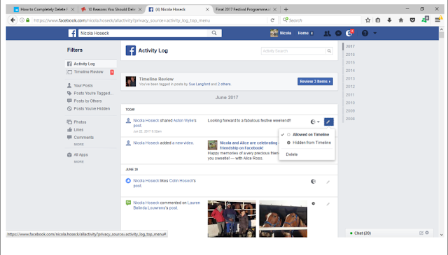 كيفية حذف حساب فيسبوك نهائيا دون الانتظار 14 يوم 2018